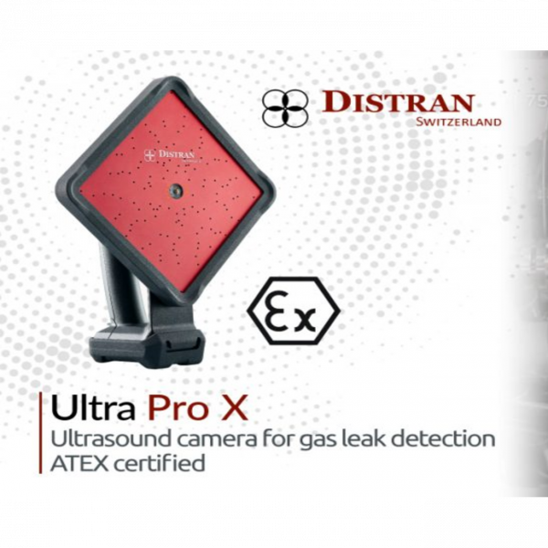 Distran lance sa caméra à ultrasons ULTRA PRO X, la première au monde certifiée ATEX, pour la détection des fuites de gaz