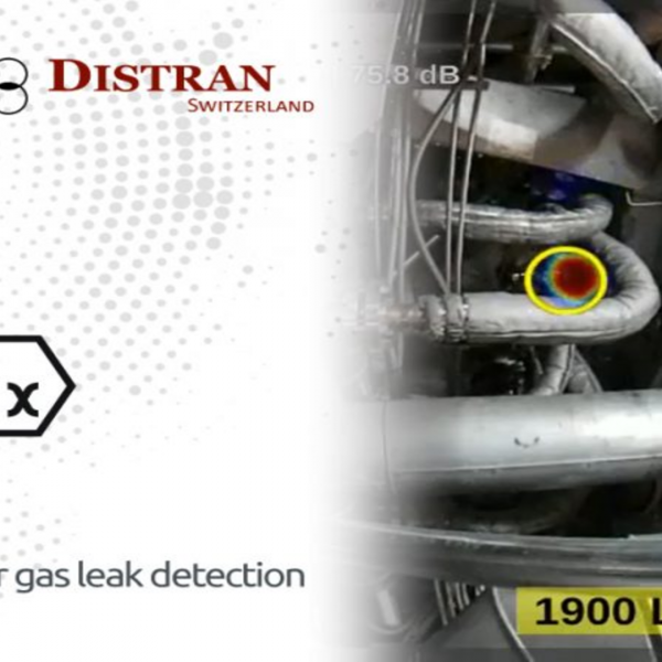 Distran ATEX certified ultrasound camera Ultra Pro X